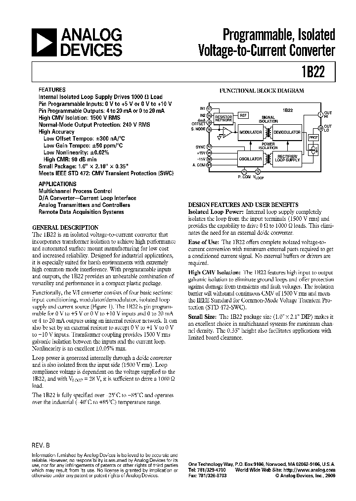 1B22AN_38180.PDF Datasheet