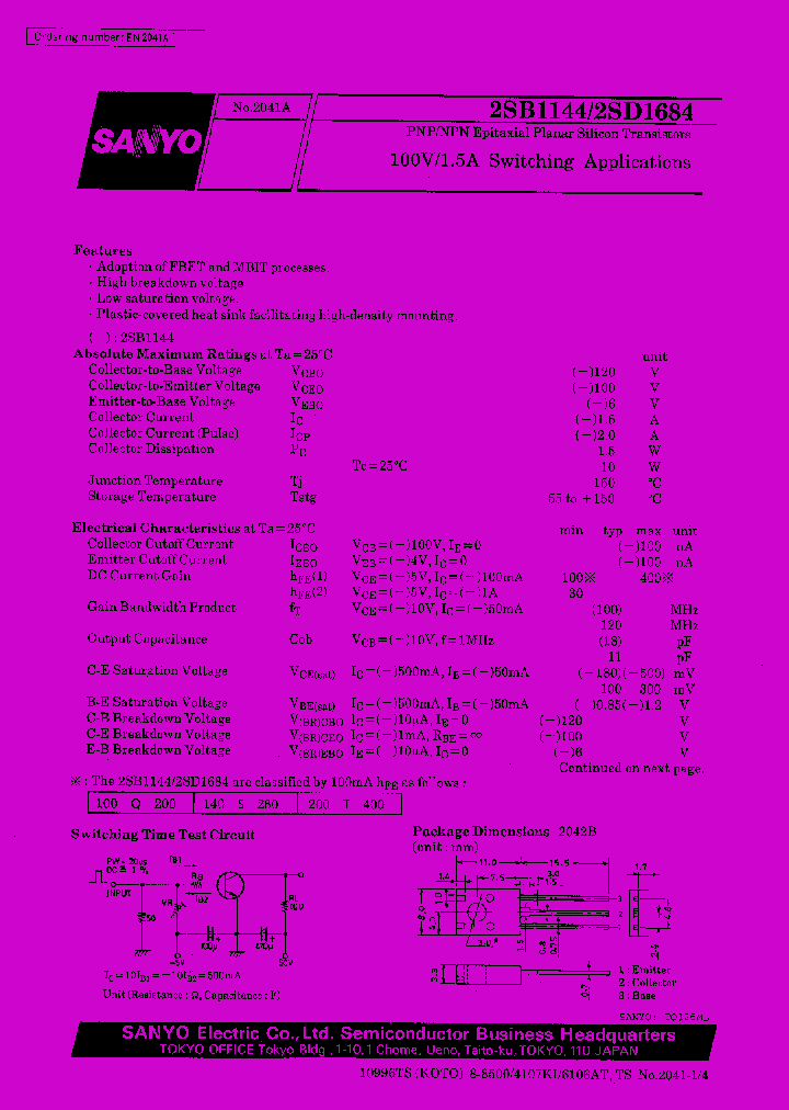 2SB1144_6755.PDF Datasheet