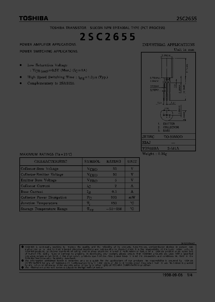 2SC2655_176554.PDF Datasheet