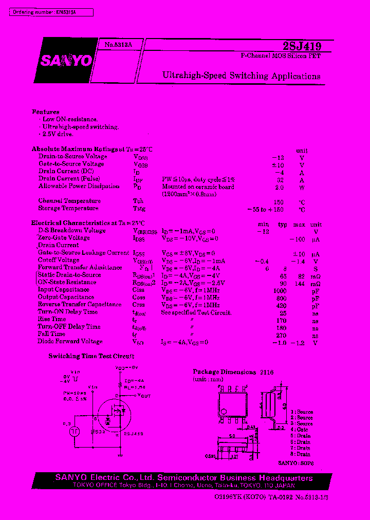 2SJ419_12858.PDF Datasheet