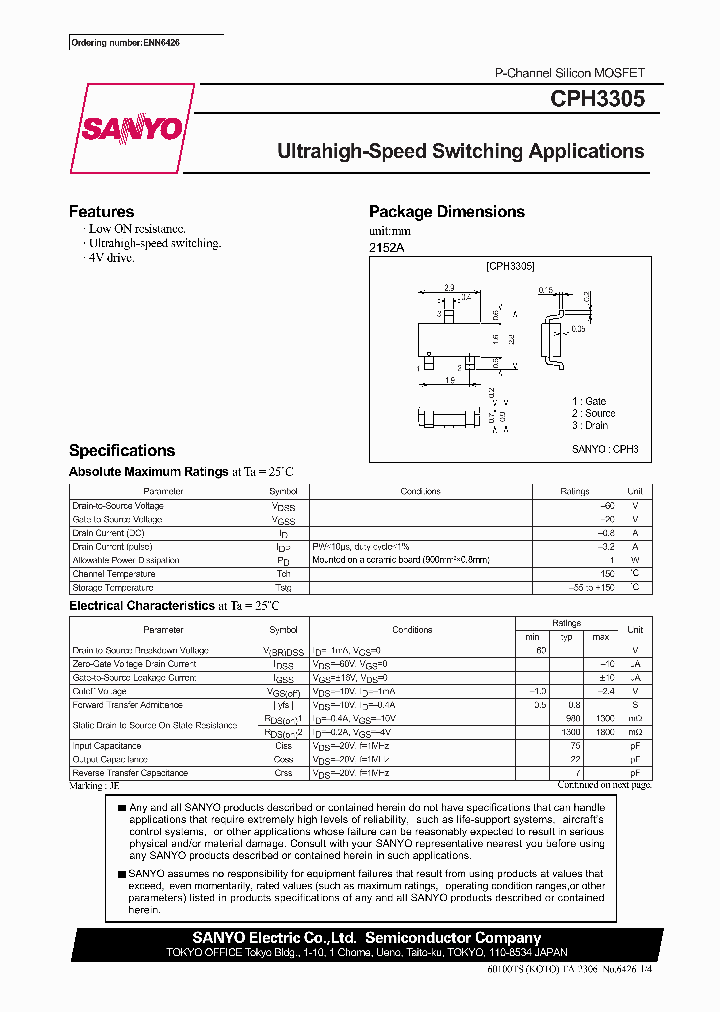 CPH3305_142083.PDF Datasheet