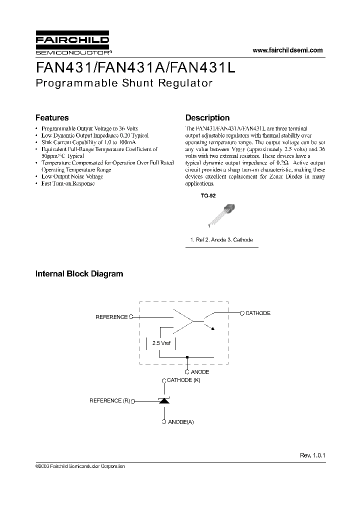 FAN431_149633.PDF Datasheet