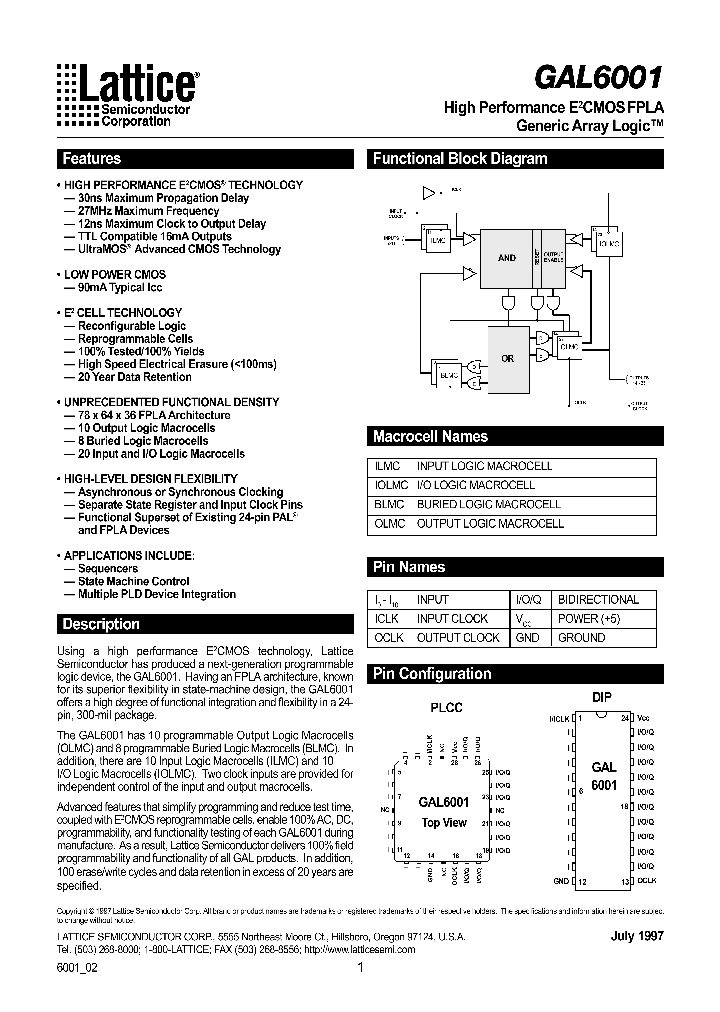 GAL6001_136836.PDF Datasheet