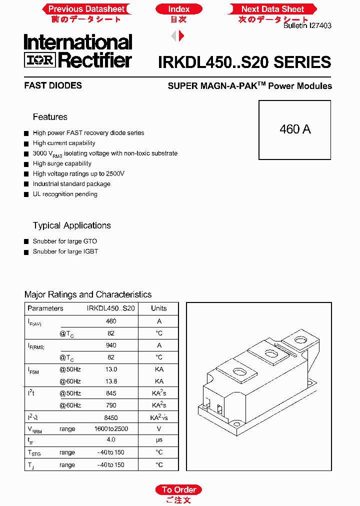 IRKDL450_165069.PDF Datasheet