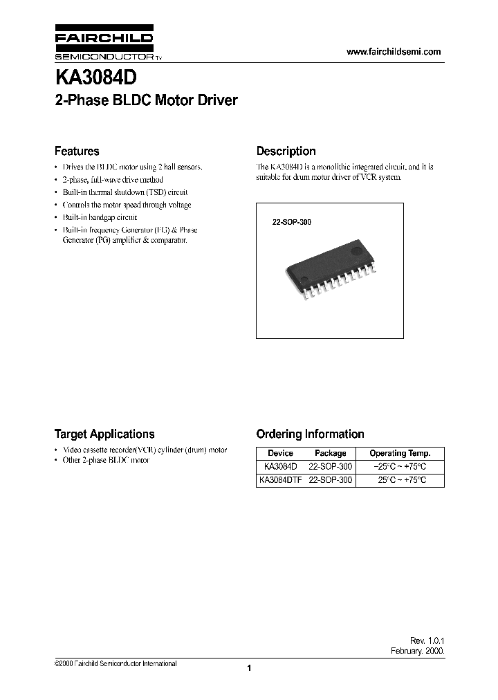 KA3084_38634.PDF Datasheet