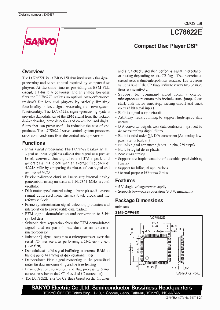 LC78622E_125027.PDF Datasheet