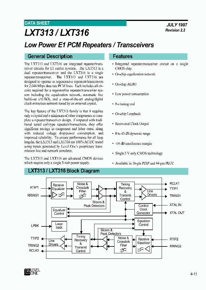 LXT316_90010.PDF Datasheet