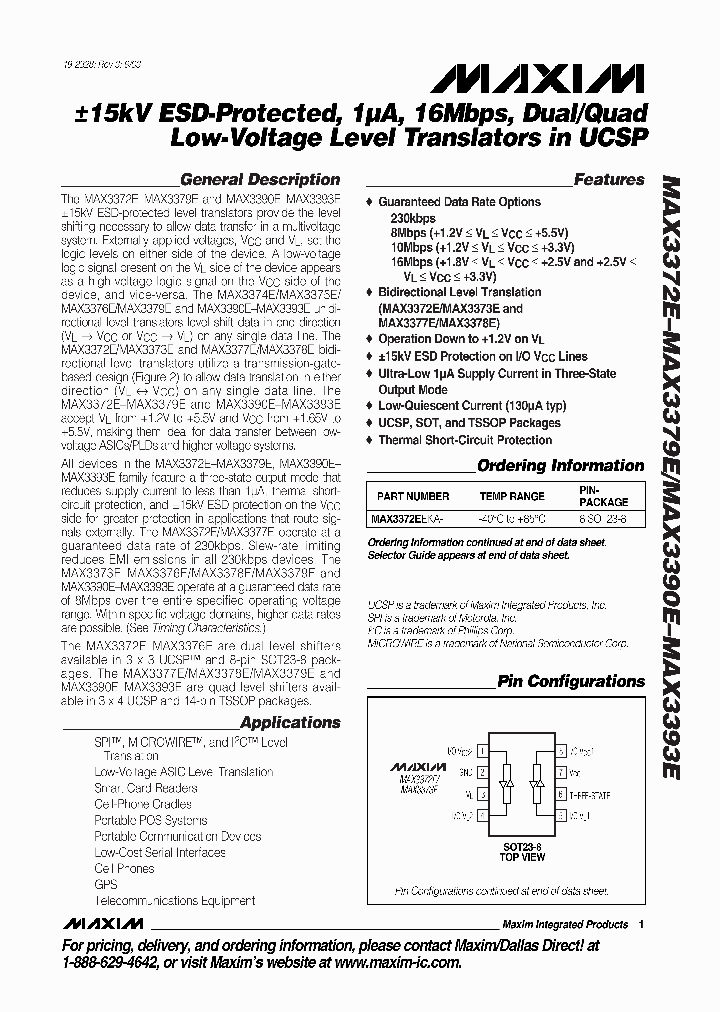 MAX3390EEBC-T_144927.PDF Datasheet