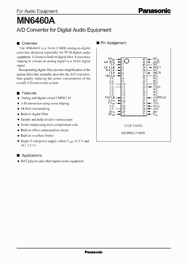 MN6460A_125497.PDF Datasheet