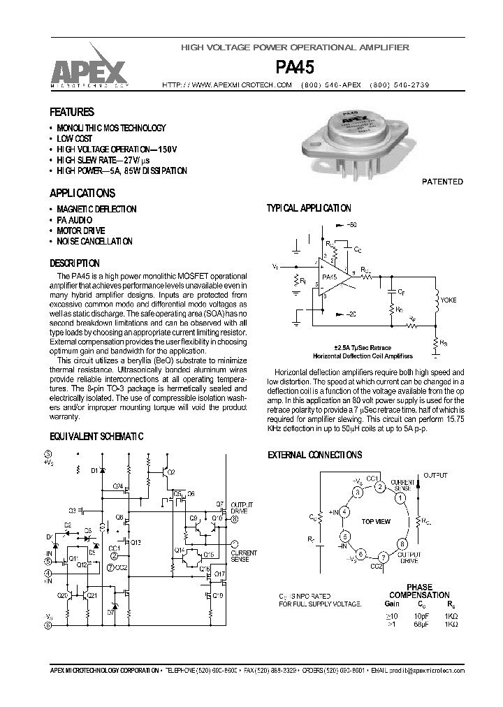 PA45_167625.PDF Datasheet