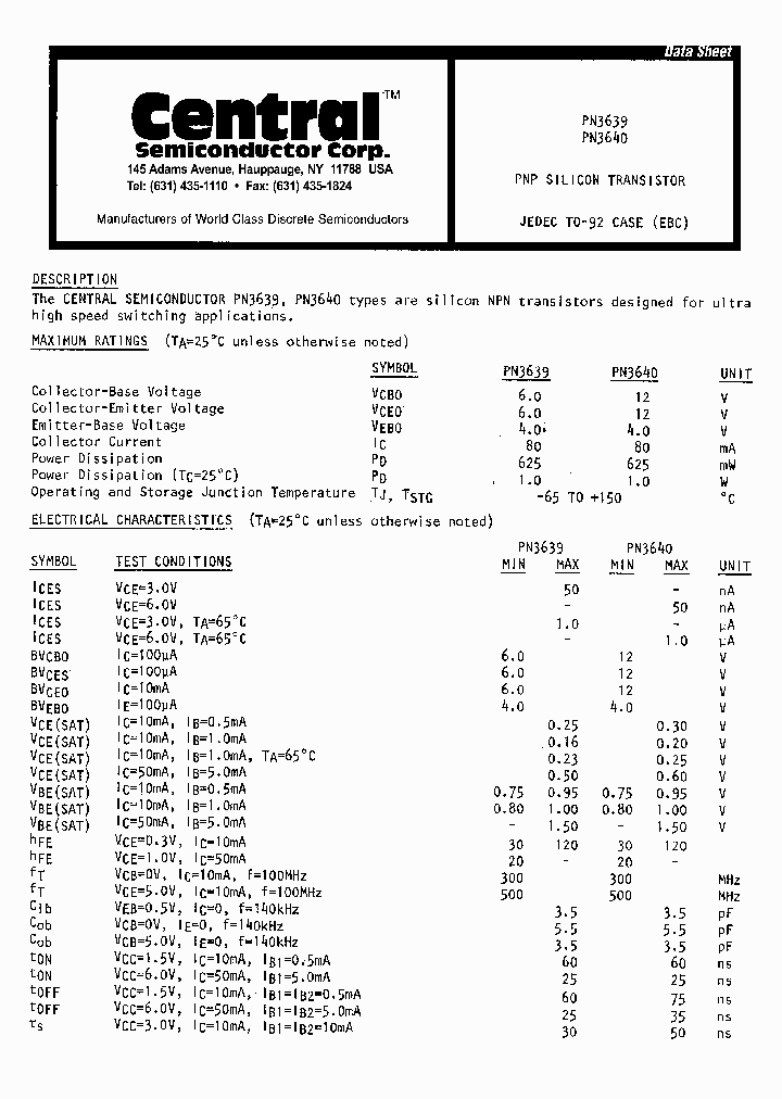 PN3639_186053.PDF Datasheet