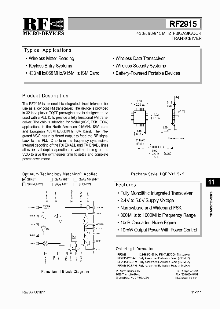 RF2915_107507.PDF Datasheet