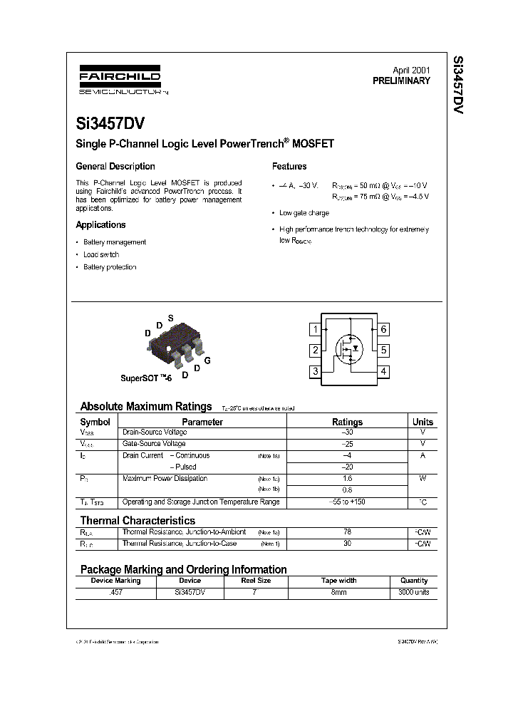 SI3457DV_88896.PDF Datasheet