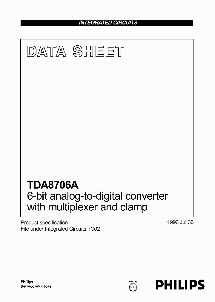 TDA8706A_105785.PDF Datasheet