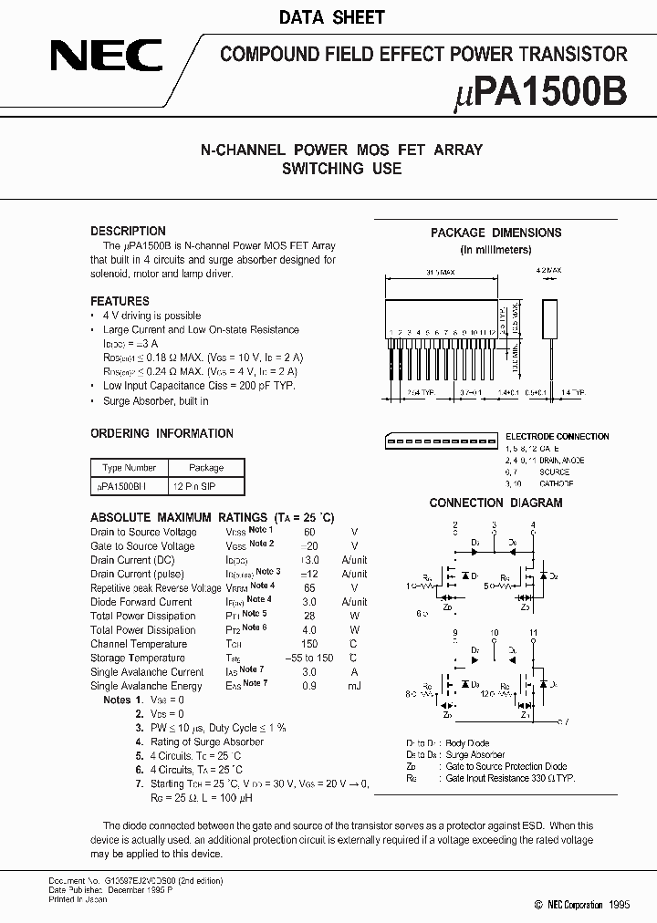 UPA1500_23302.PDF Datasheet