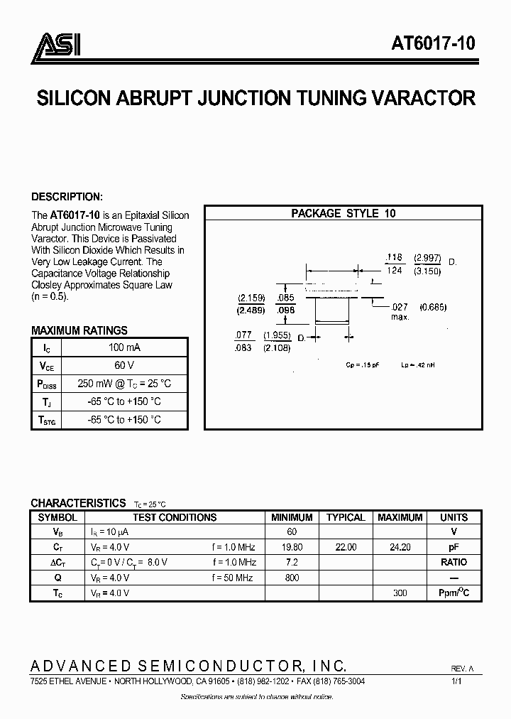 AT6017-10_284048.PDF Datasheet