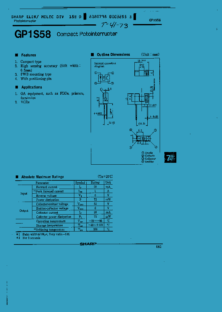 GP1S58_241153.PDF Datasheet