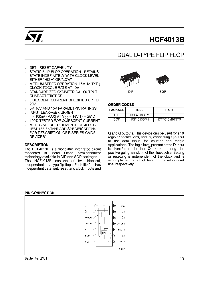 HCF4013_281231.PDF Datasheet