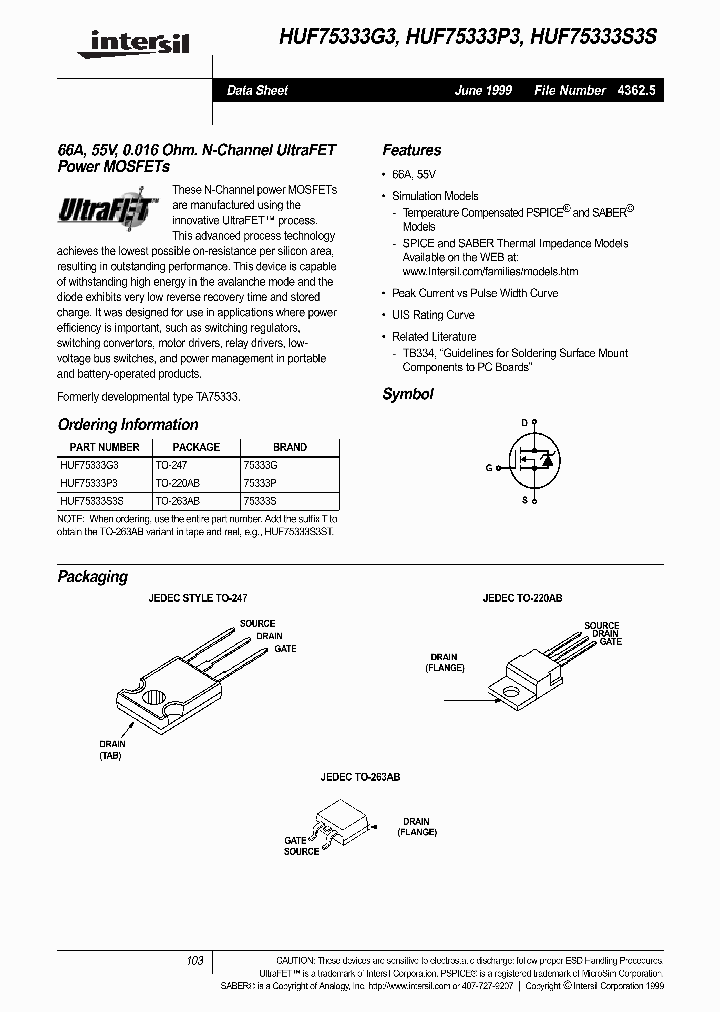 HUF75333S3S_284553.PDF Datasheet