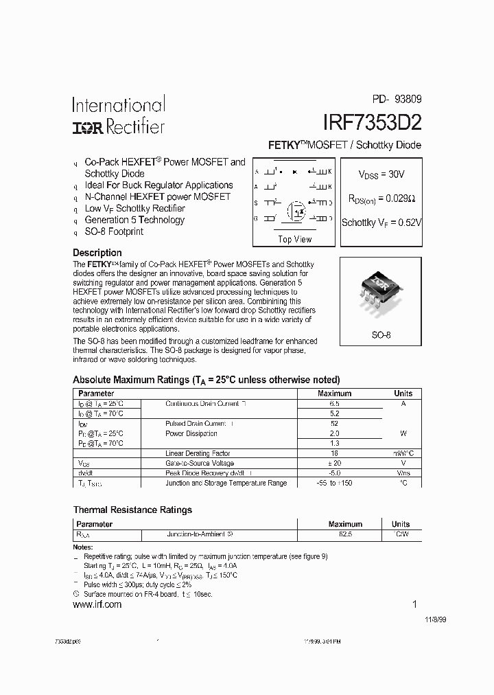 IRF7353D2_291778.PDF Datasheet