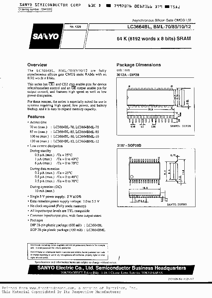 LC3664BL_214130.PDF Datasheet