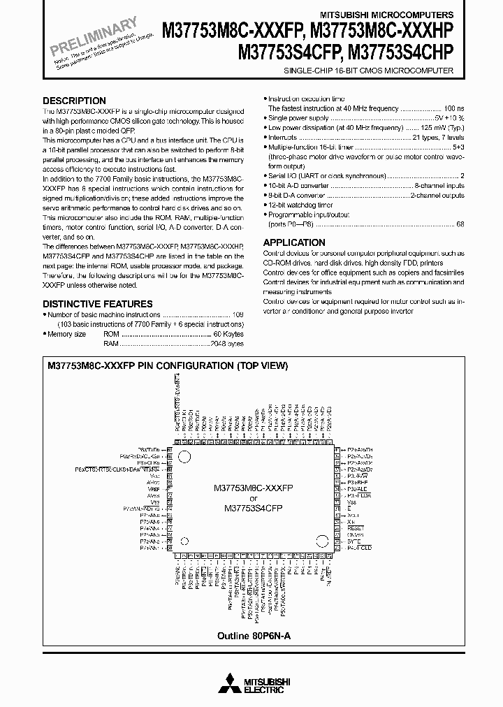 M37753S4CHP_282612.PDF Datasheet