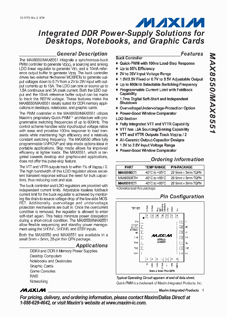 MAX8550-MAX8551_275911.PDF Datasheet