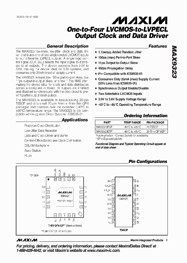 MAX9323_288243.PDF Datasheet