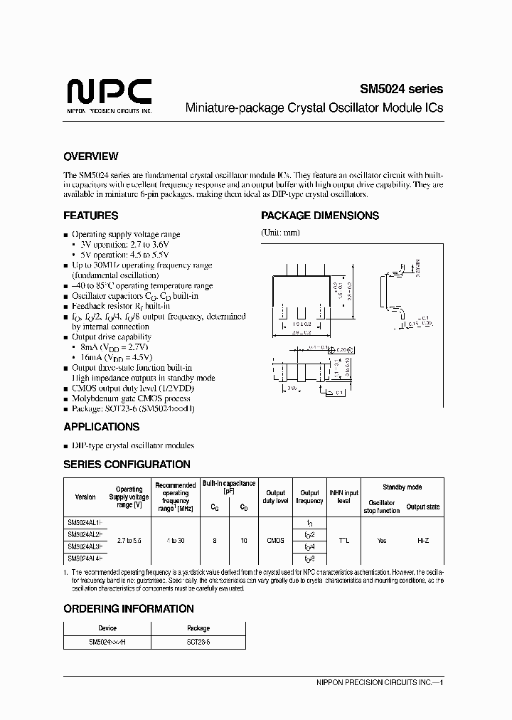 SM5024AL1H_270747.PDF Datasheet