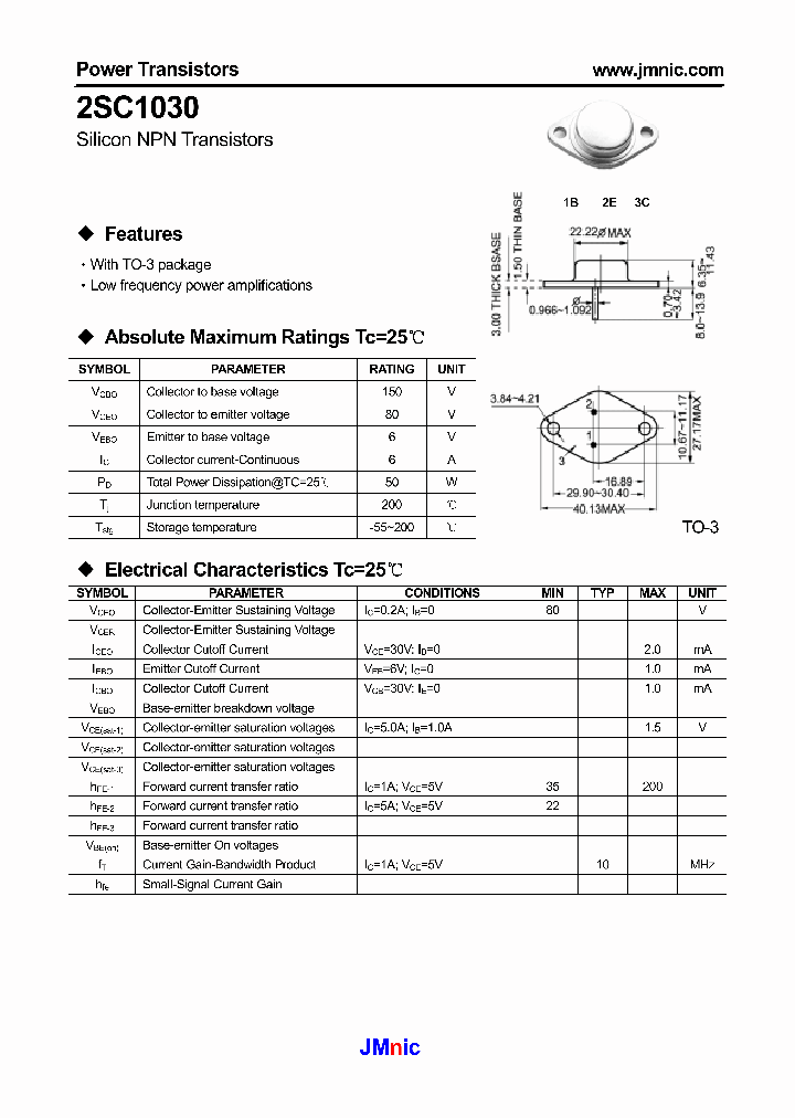 2SC1030_203204.PDF Datasheet