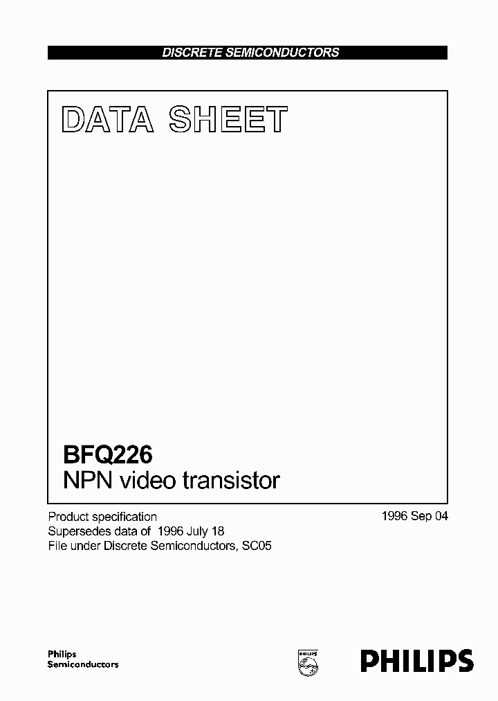 BFQ226_243227.PDF Datasheet