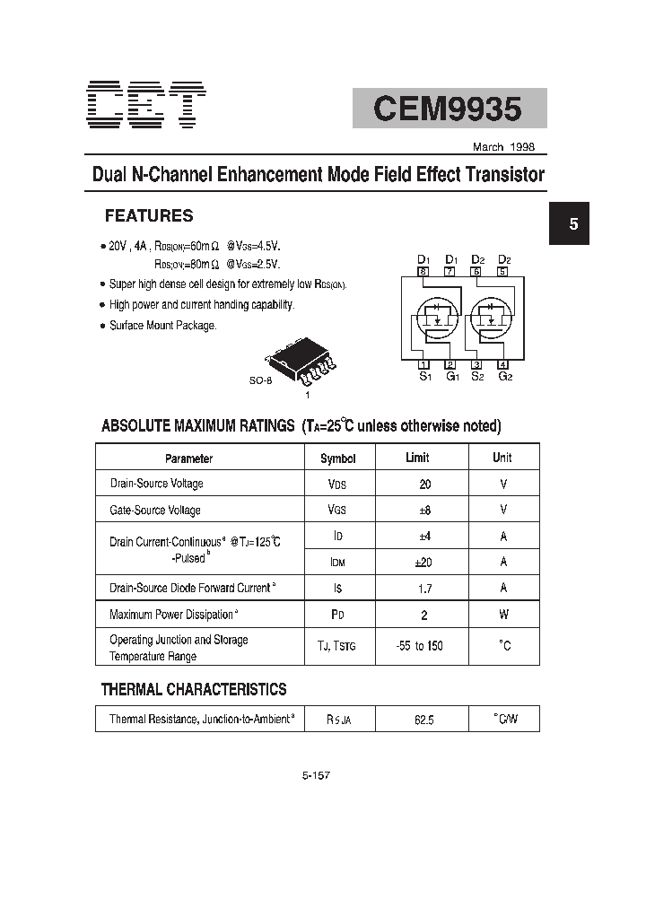 CEM9935_244957.PDF Datasheet