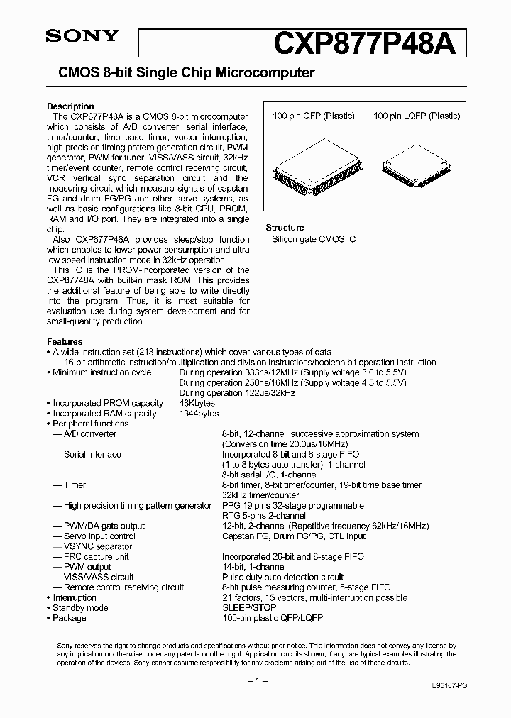 CXP877P48A_243196.PDF Datasheet