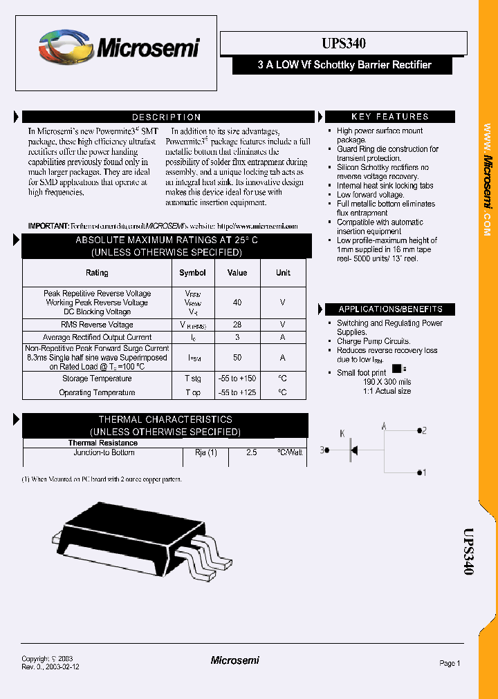 UPS340_216066.PDF Datasheet