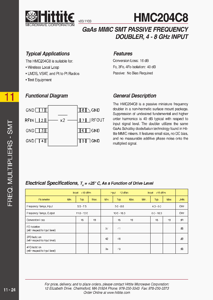 HMC204C8_237843.PDF Datasheet