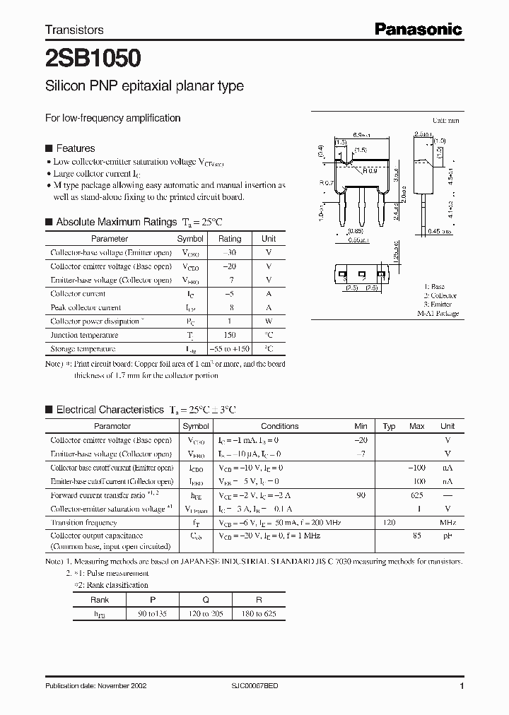 2SB1050_312738.PDF Datasheet