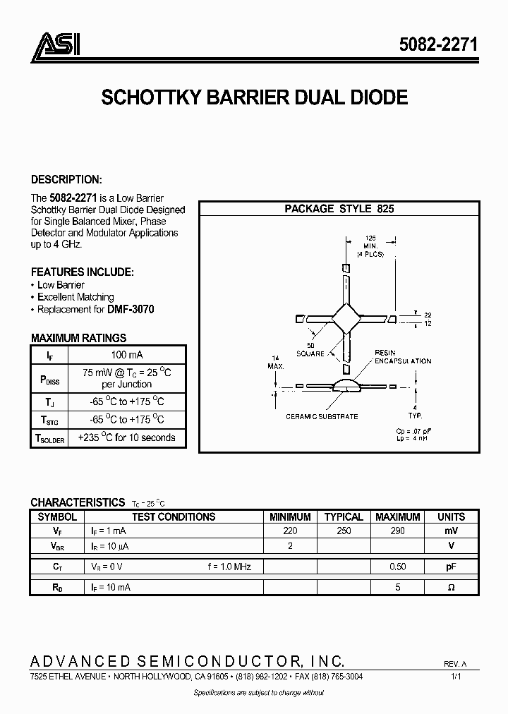 5082-2271_351338.PDF Datasheet