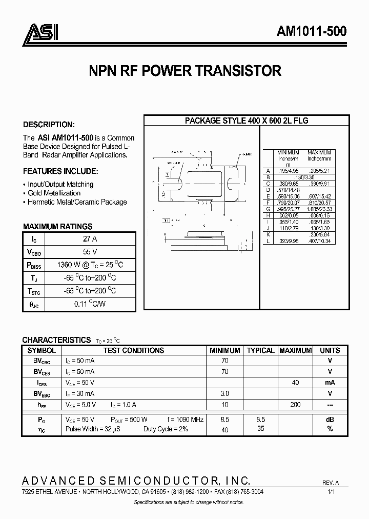 AM1011-500_326618.PDF Datasheet