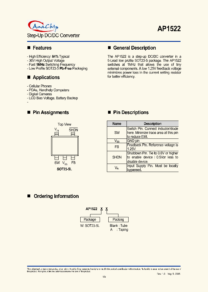 AP1522_311450.PDF Datasheet