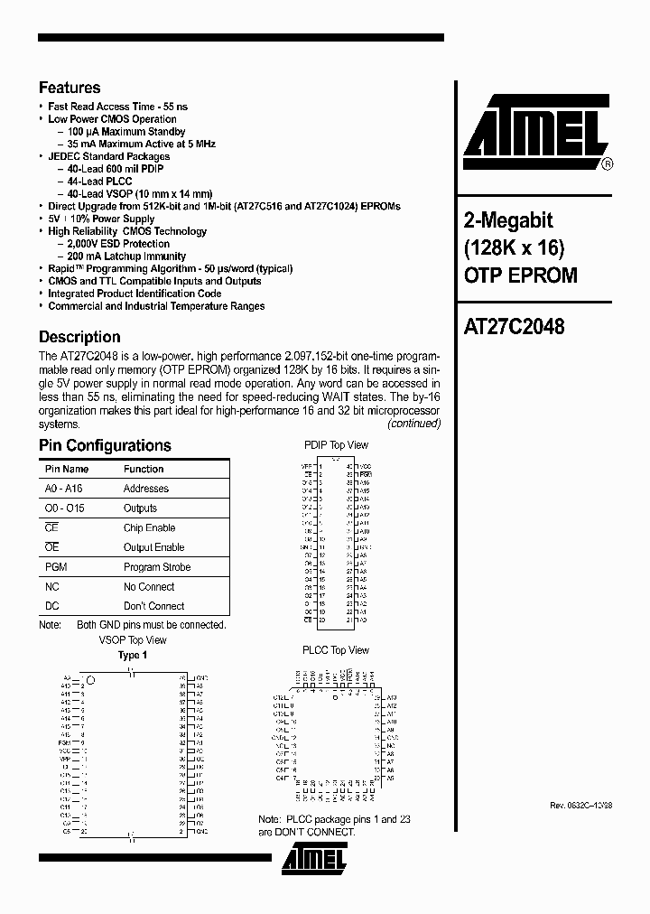 AT27C2048NBSP_318466.PDF Datasheet