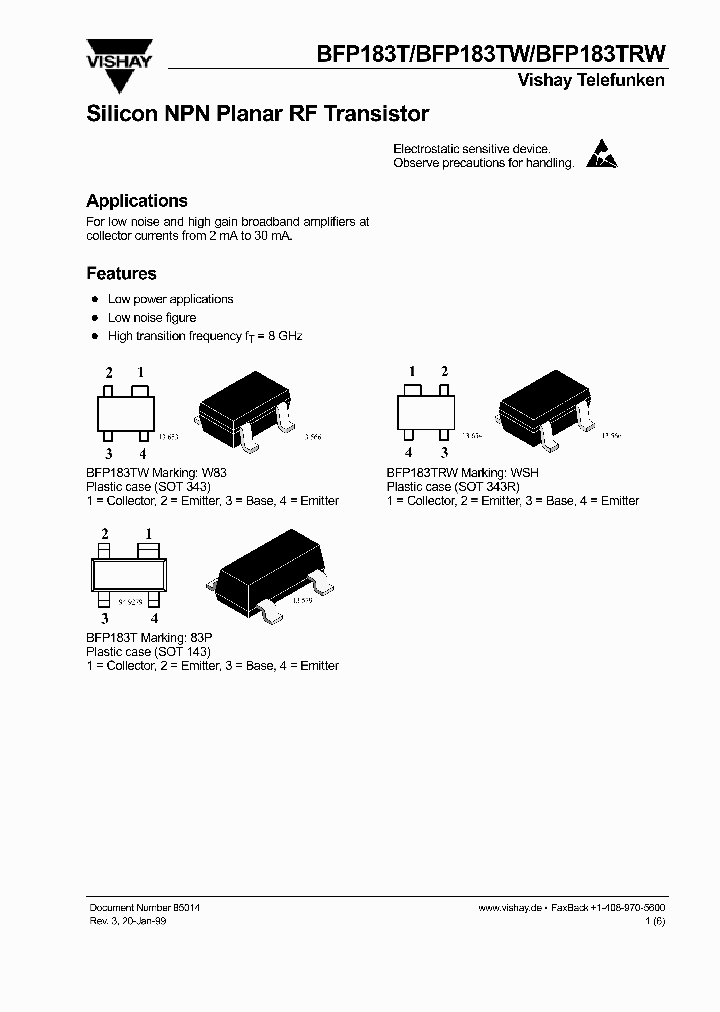 BFP183TRW_328314.PDF Datasheet