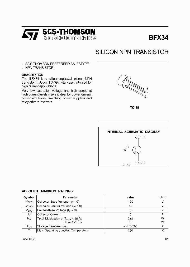 BFX34_200559.PDF Datasheet