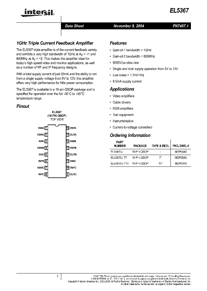 EL5367_333249.PDF Datasheet