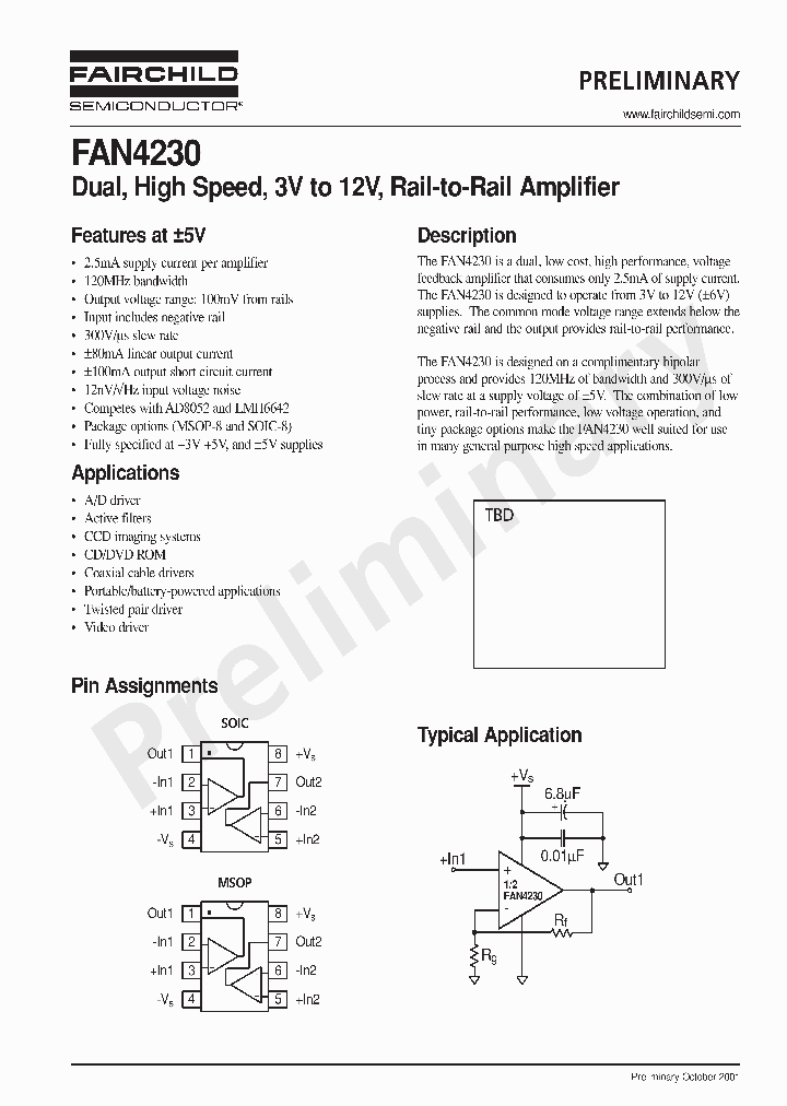 FAN4230_199811.PDF Datasheet