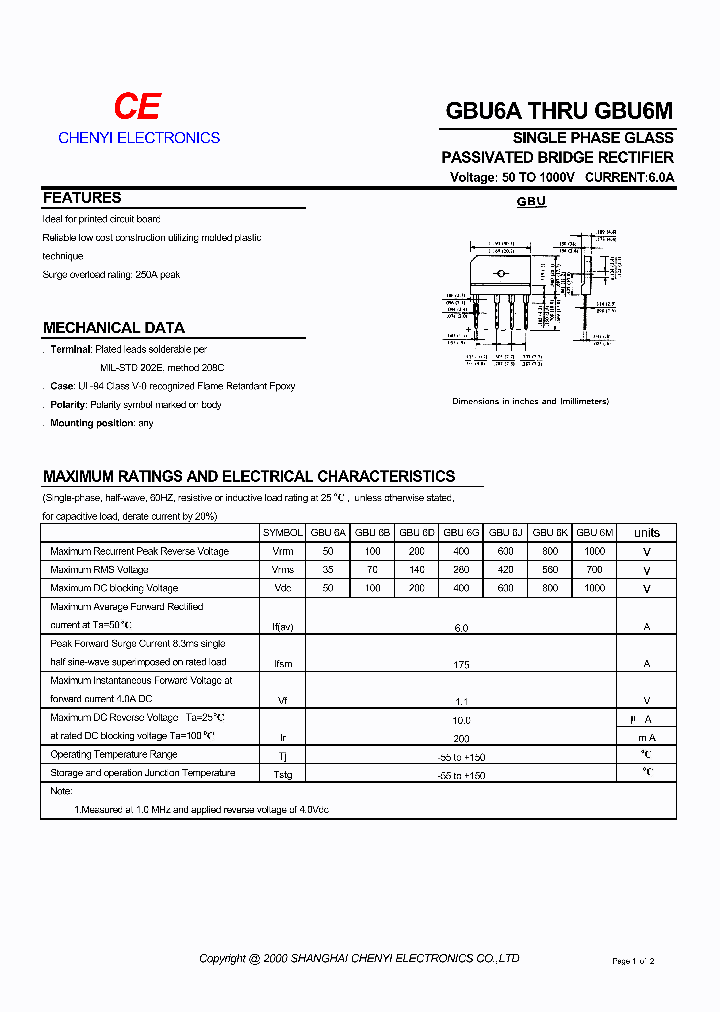 GBU6D_323531.PDF Datasheet