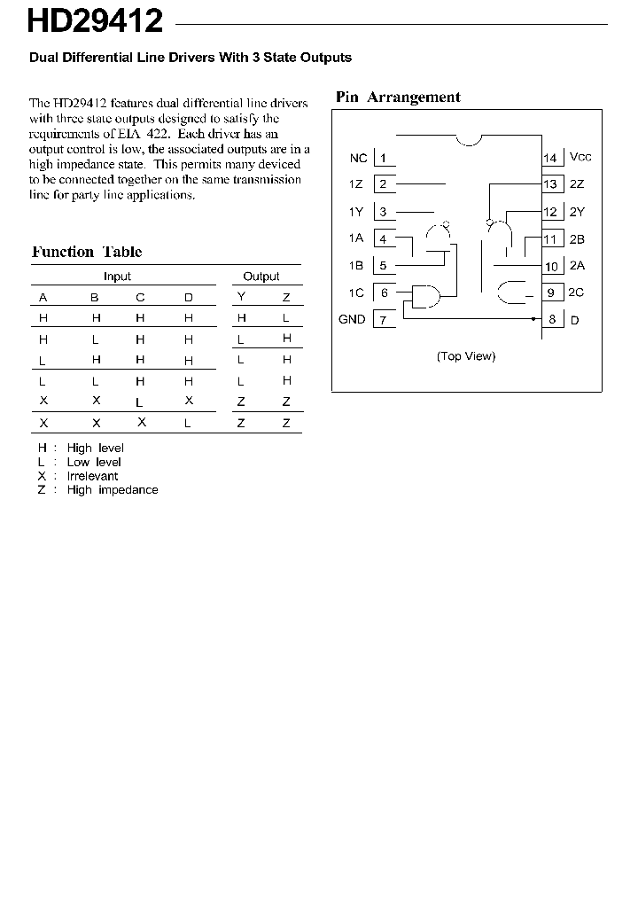 HD29412_346399.PDF Datasheet