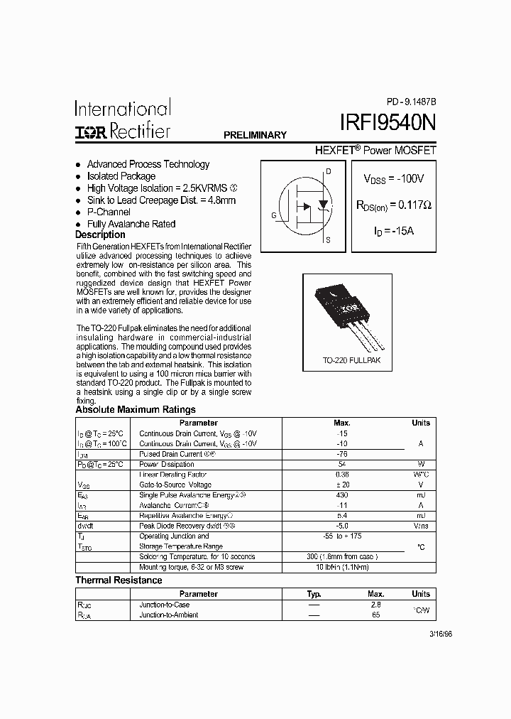 IRFI9540N_323810.PDF Datasheet