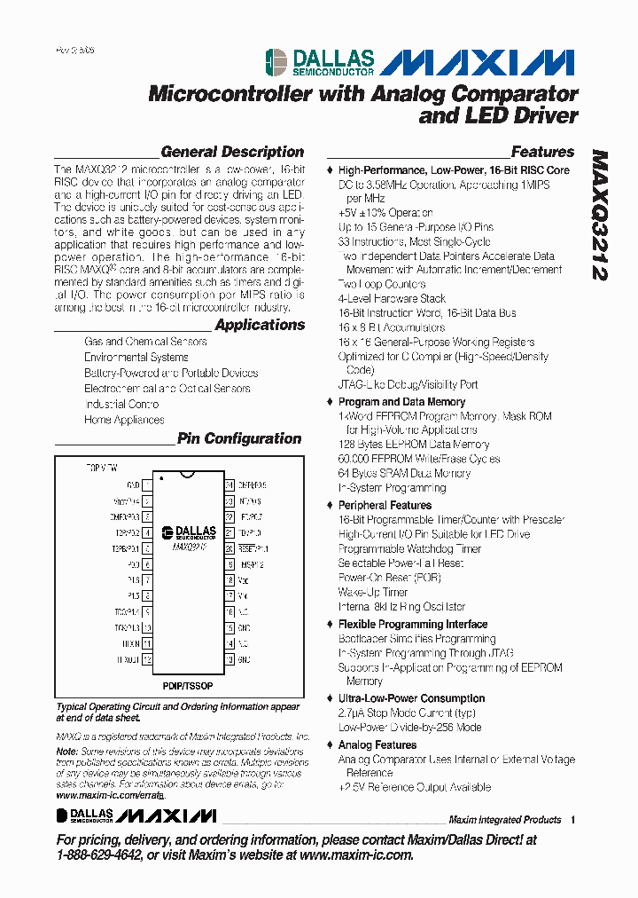 MAXQ3212_372166.PDF Datasheet