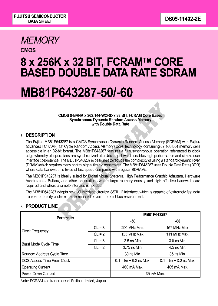 MB81P643287_325537.PDF Datasheet