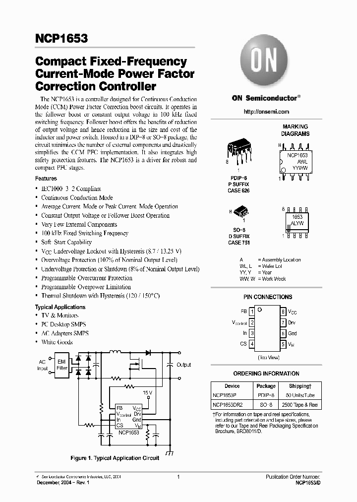 NCP1653_193472.PDF Datasheet